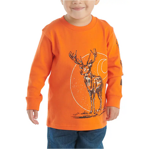 Boy's Carhartt Deer Long-Sleeve Graphic T-Shirt