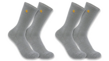 Load image into Gallery viewer, Carhartt Force Midweight Crew Sock 2-Pack
