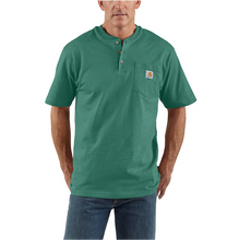 Load image into Gallery viewer, Carhartt Loose Fit Heavyweight Short Sleeve Henley T-Shirt Big &amp; Tall
