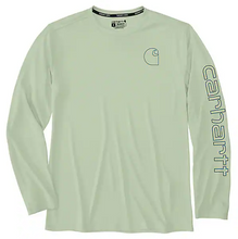 Load image into Gallery viewer, Carhartt Force Sun Defender™ Lightweight Long-Sleeve Logo Graphic T-Shirt
