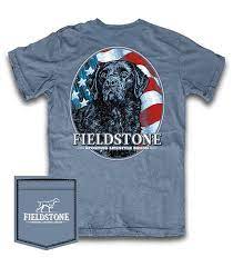 Fieldstone Lab Dog USA Youth Short Sleeve Shirt
