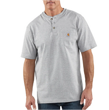 Load image into Gallery viewer, Carhartt Loose Fit Heavyweight Short Sleeve Henley T-Shirt Big &amp; Tall
