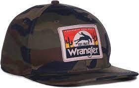 Wrangler Men's Sunset Logo Patch Hat