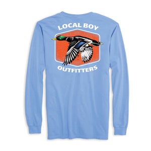 Local Boy Outfitters Men's Long Sleeve Duck A La Orange T-Shirt