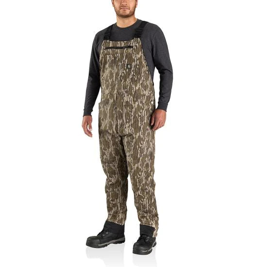 Carhartt Super Dux Relaxed Fit Insulated Camo Bib Overall