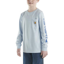 Load image into Gallery viewer, Carhartt Boy&#39;s Long Sleeve Graphic Pocket Tee Shirt
