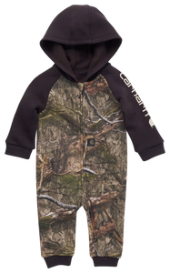 Carhartt Hooded Full-Zip Long Sleeve Camo Coveralls