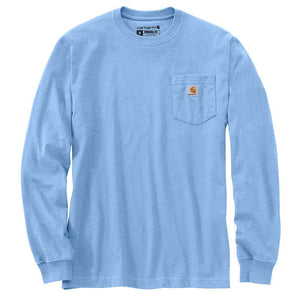 Carhartt Loose Fit Heavyweight Long Sleeve Pocket Henley T-Shirt