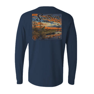 Southern Fried Cotton Long Sleeve T-Shirt