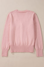 Load image into Gallery viewer, Knit Pearl Button Up Cardigan
