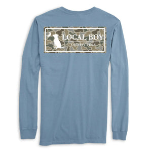 Local Boy Sand Dog & Moon Plate T-Shirt