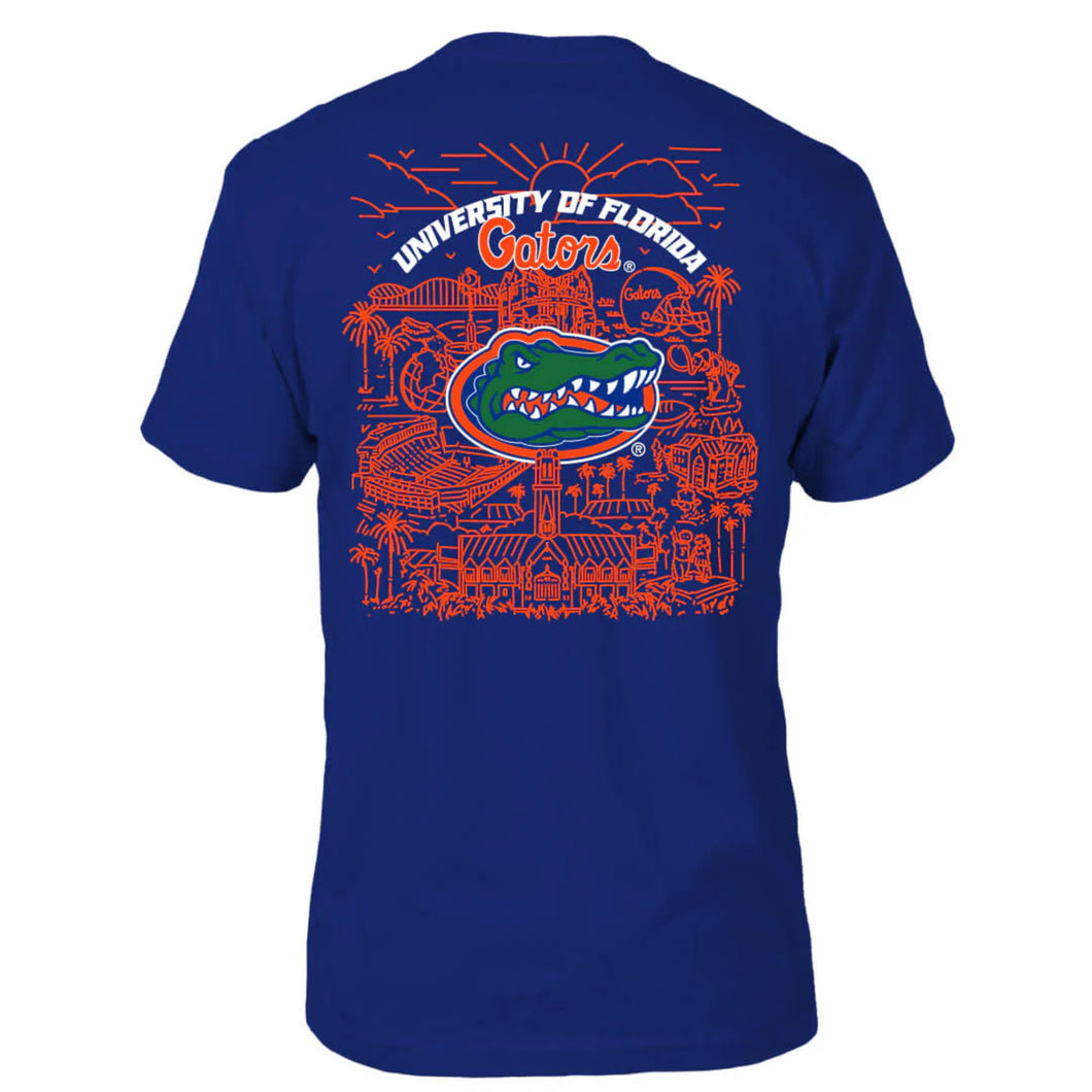 FloGrown Gators City Lines SS Tee