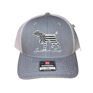 Southern Snap Retro Pointer USA Embroidered Trucker Hat