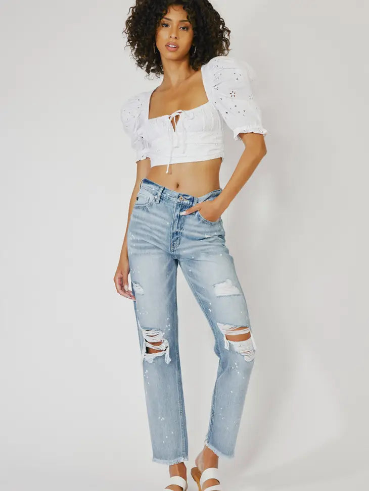 Kan Can High rise slim straight – Callie Kay's