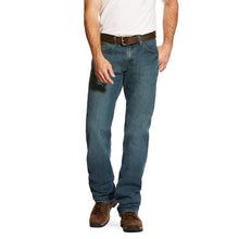 Load image into Gallery viewer, Rebar M4 Low Rise DuraStretch Edge Boot Cut Ariat Jeans
