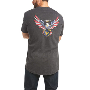 Ariat Rebar Cotton Strong American Raptor T-Shirt