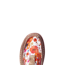 Load image into Gallery viewer, Women&#39;s Ariat Copper Metallic Floral/Guitar Print Cruiser
