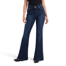 Load image into Gallery viewer, Women&#39;s Ariat R.E.A.L. High Rise Fringe Flare Jean
