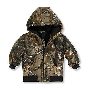 Boy's Carhartt Camo Mossy Oak Active Jacket