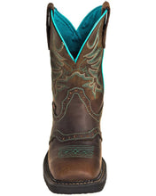 Load image into Gallery viewer, Justin Womens Mandra Chocolate Western Boot
