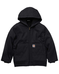 Boy's Carhartt Flannel Quilt Lined Active Jacket