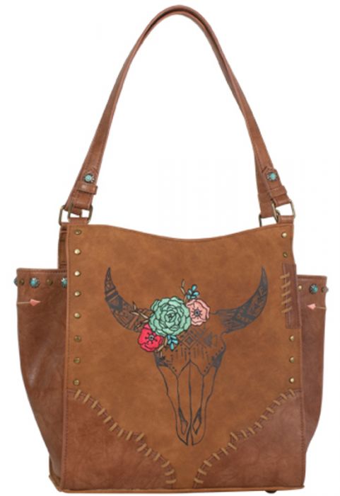 Catchfly Purse Cow Skull