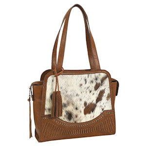 Cowhide satchel hot sale
