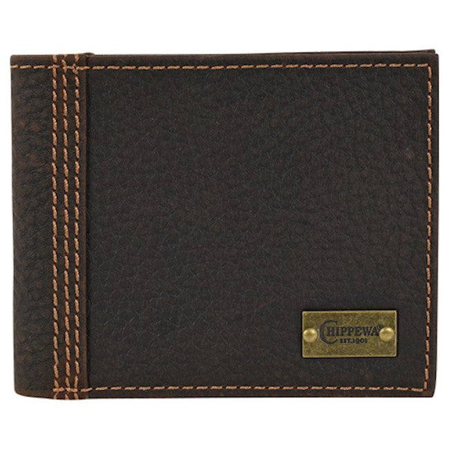 Chippewa Textured Leather Bifold Wallet