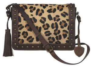 Ariat Bristol Leopard Cross Body Purse