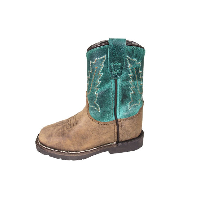 Smoky Mountain Turquoise Autry Square Toe Boot
