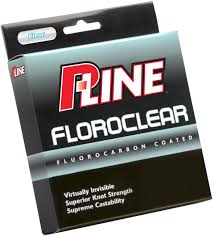 P-Line Fluoroclear, Fluorocarbon Coated Fishing Line, Clear