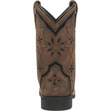 Load image into Gallery viewer, Dan Post Girl&#39;s Posy Brown Square Toe Western Boots
