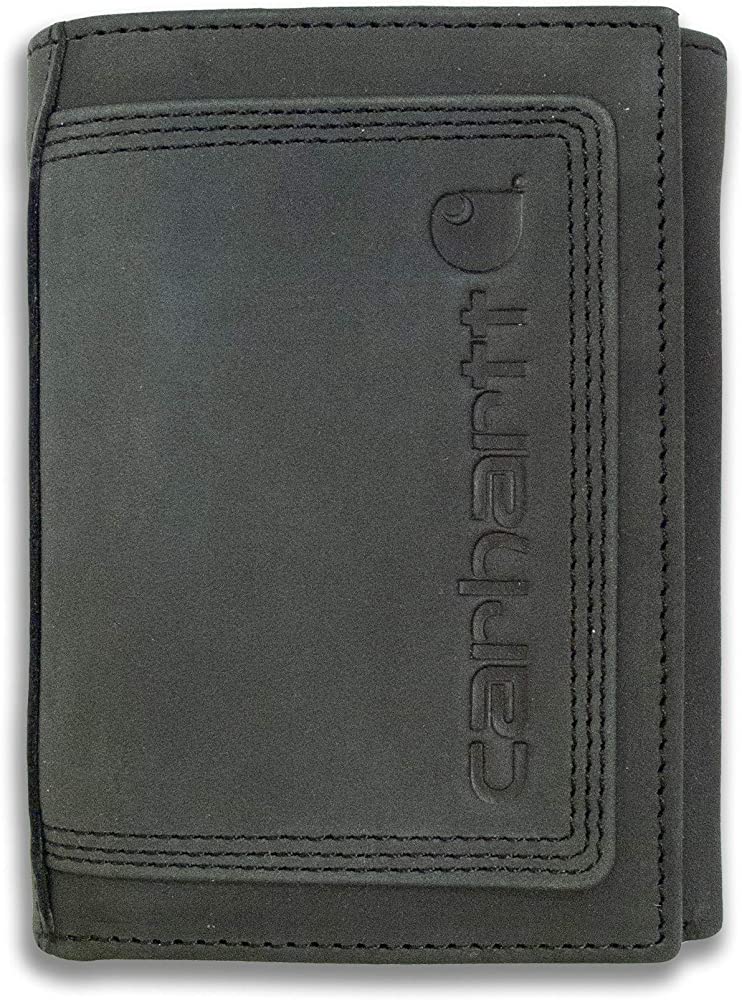 Carhartt Genuine Leather Detroit Trifold Wallet