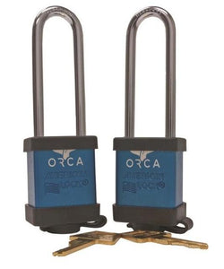 Orca Pro Series Blue Locks (Set of 2)