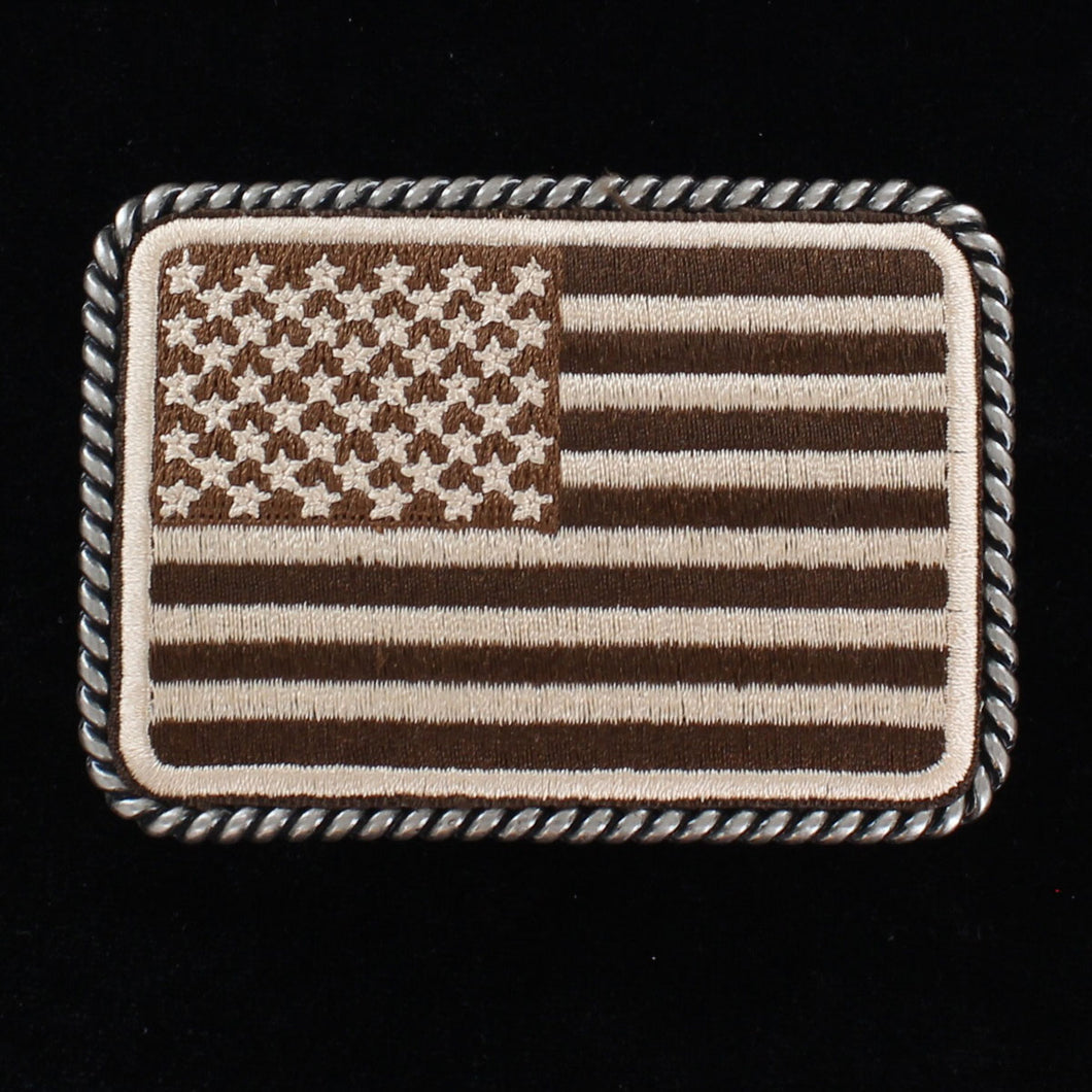 Ariat American Flag Belt Buckle