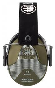 Beretta Standard Ear Muffs 25db Green/Black Finish