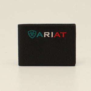 Ariat Bifold Mexico Flag Ariat Logo