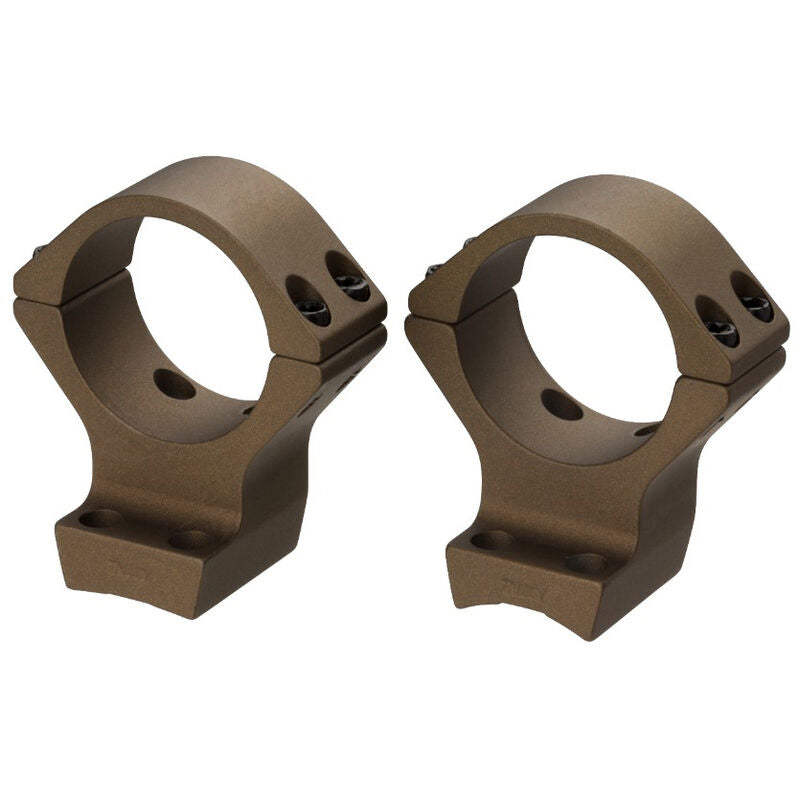 Browning X-Bolt Scope Rings 30mm Tube Low Height Burnt Bronze Cerakote
