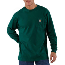 Load image into Gallery viewer, Loose Fit Heavyweight Long Sleeve Pocket T-Shirt Carhartt Shirt Big &amp; Tall
