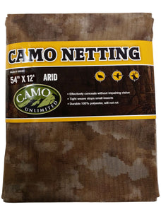 Camo Netting 54"X12'