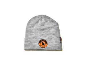 Branded Bills Leather Patch Beanie
