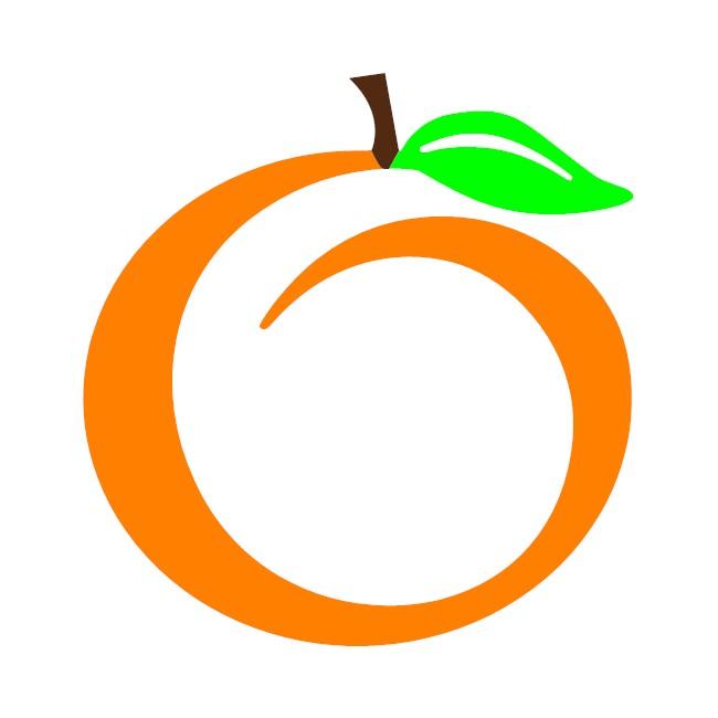 Florida Heritage Decal Original Orange