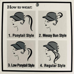 Girlie Girl CC Criss Cross Ponytail Hat