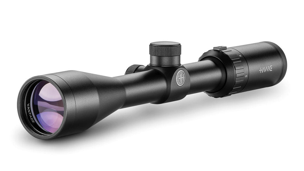 Hawke Sport Optics Vantage 3-9x40 Mil-Dot Riflescope, Color: Black, Tube Diameter: 1 in