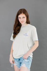 Lauren James Short Sleeve Elaborate Triangle Tee Shirt