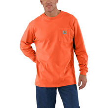 Load image into Gallery viewer, Loose Fit Heavyweight Long Sleeve Pocket T-Shirt Carhartt Shirt
