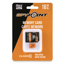 Spypoint Micro 16GB SD Card High Speed Class 10