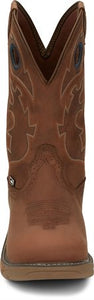 Justin Rush Barley Western Work Boots