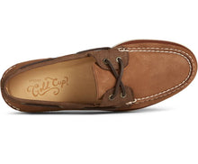 Load image into Gallery viewer, Men&#39;s Gold Cup Authentic Original 2-Eye Croc Embossed Boat Shoe
