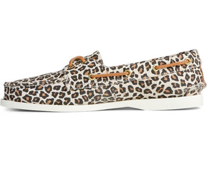 Women's Sperry Authentic Original Vida Animal Print Boat Shoe